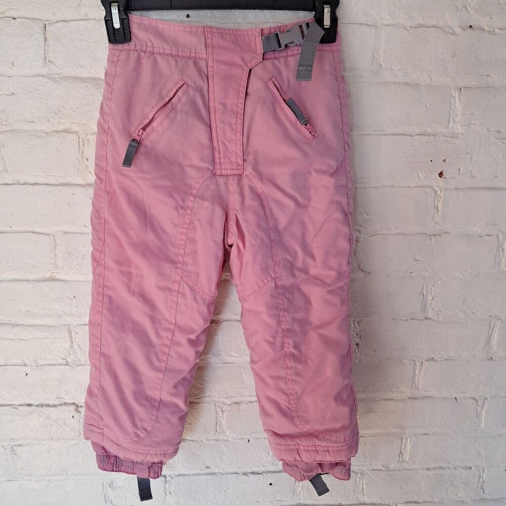 Wonder Kids Toddle Girls 4T Pink Snow Pants Winter Outerwear Ski Pants
